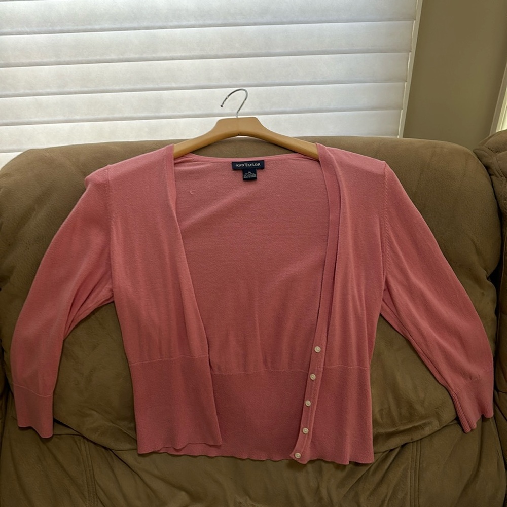 Ann Taylor button down cardigan size: medium